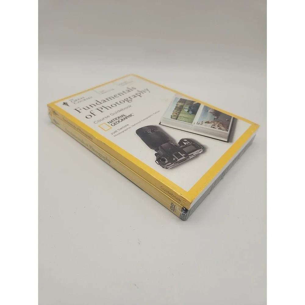 The Great Courses Fundamentals of Photography  DVDs & Guidebook Book NEW SEALED